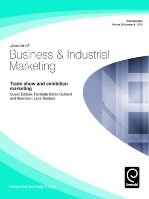 cover image of Journal of Business & Industrial Marketing, Volume 25, Issue 4